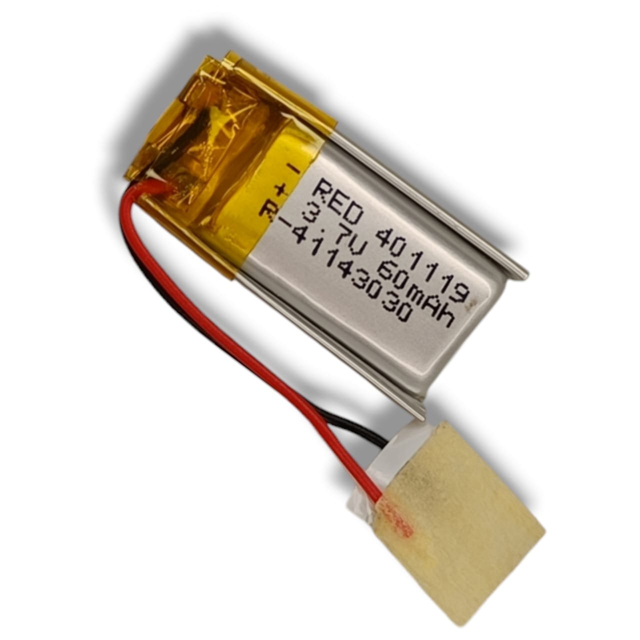 Original 3.7V 60mAh 401119 Li-Po Battery | High-Capacity Micro Replacement Cell for Bluetooth Earbuds