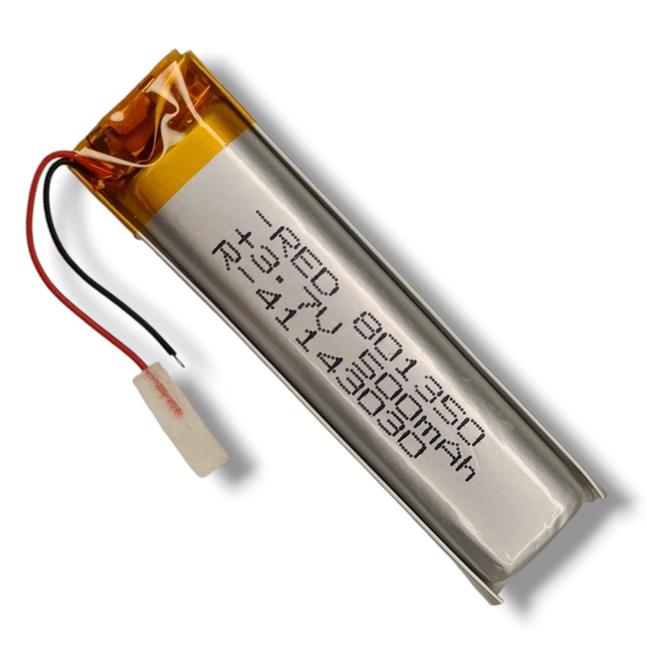 Original 3.7V 500mAh 801350 Li-Po Battery | High-Capacity Rechargeable Power Cell for Portable Electronics