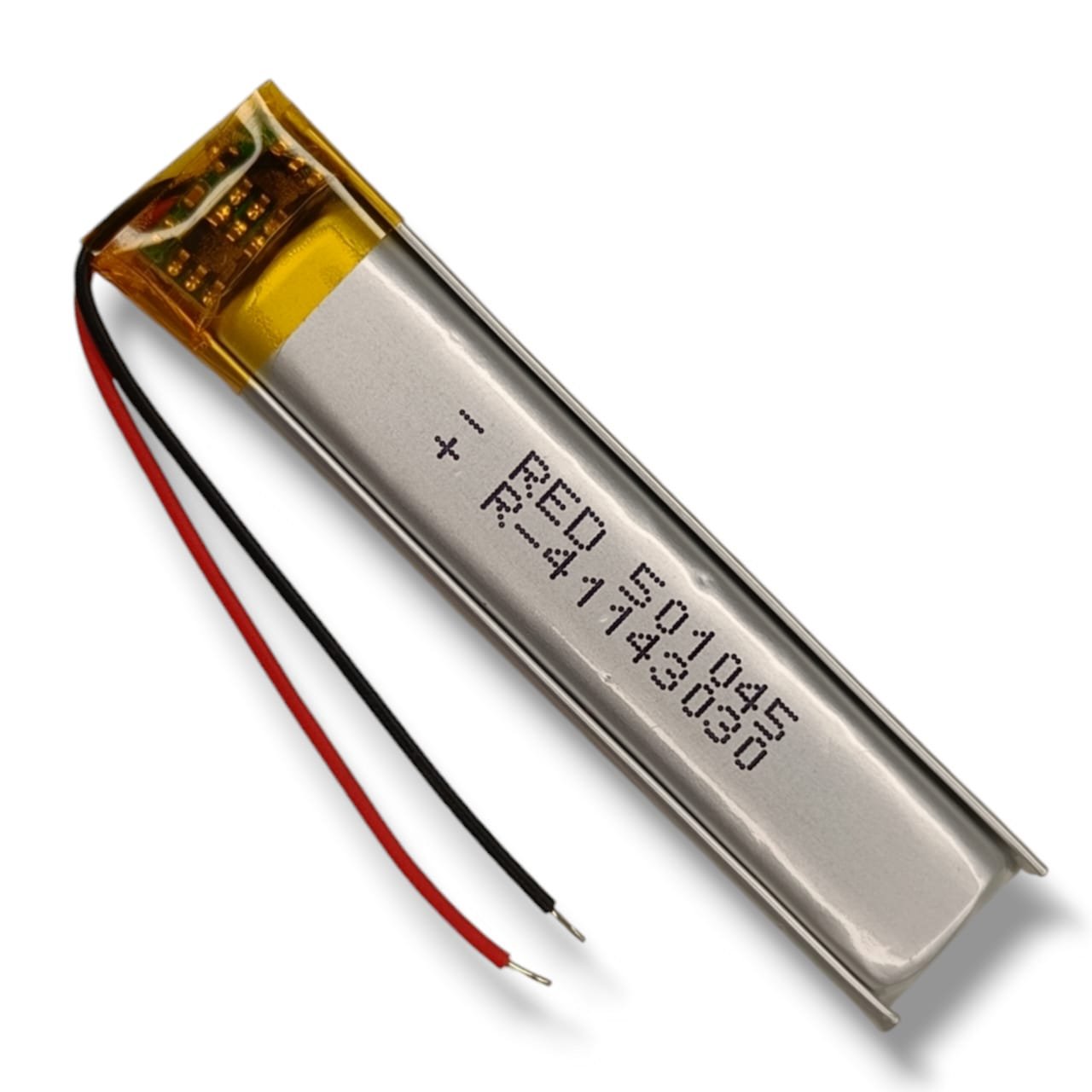 Original 3.7V 400mAh 501045 Li-Po Battery | High-Capacity Rechargeable Cell for Slim Electronics