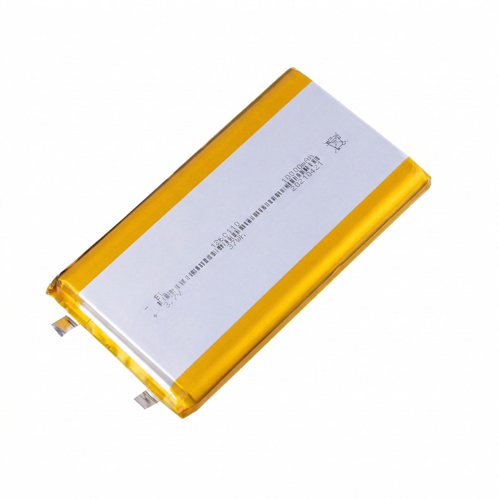 Original 3.7V 10000mAh 1260110 Li-Po Battery | High-Capacity Rechargeable Cell for Power Banks & DIY Electronics