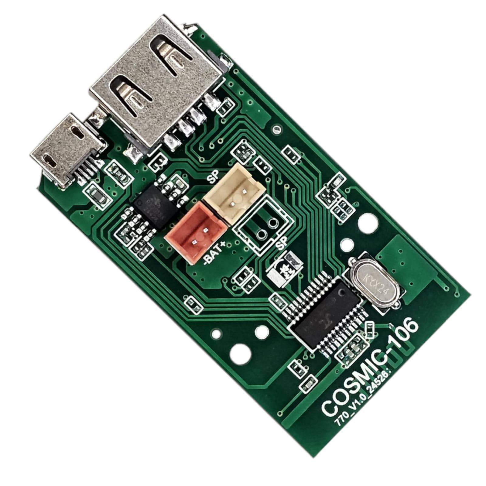 COSMIC 106 5V Bluetooth Kit Wireless HI-FI Stereo Amplifier Board 2x5W Dual Channel Audio Module with USB, TF, FM & AUX