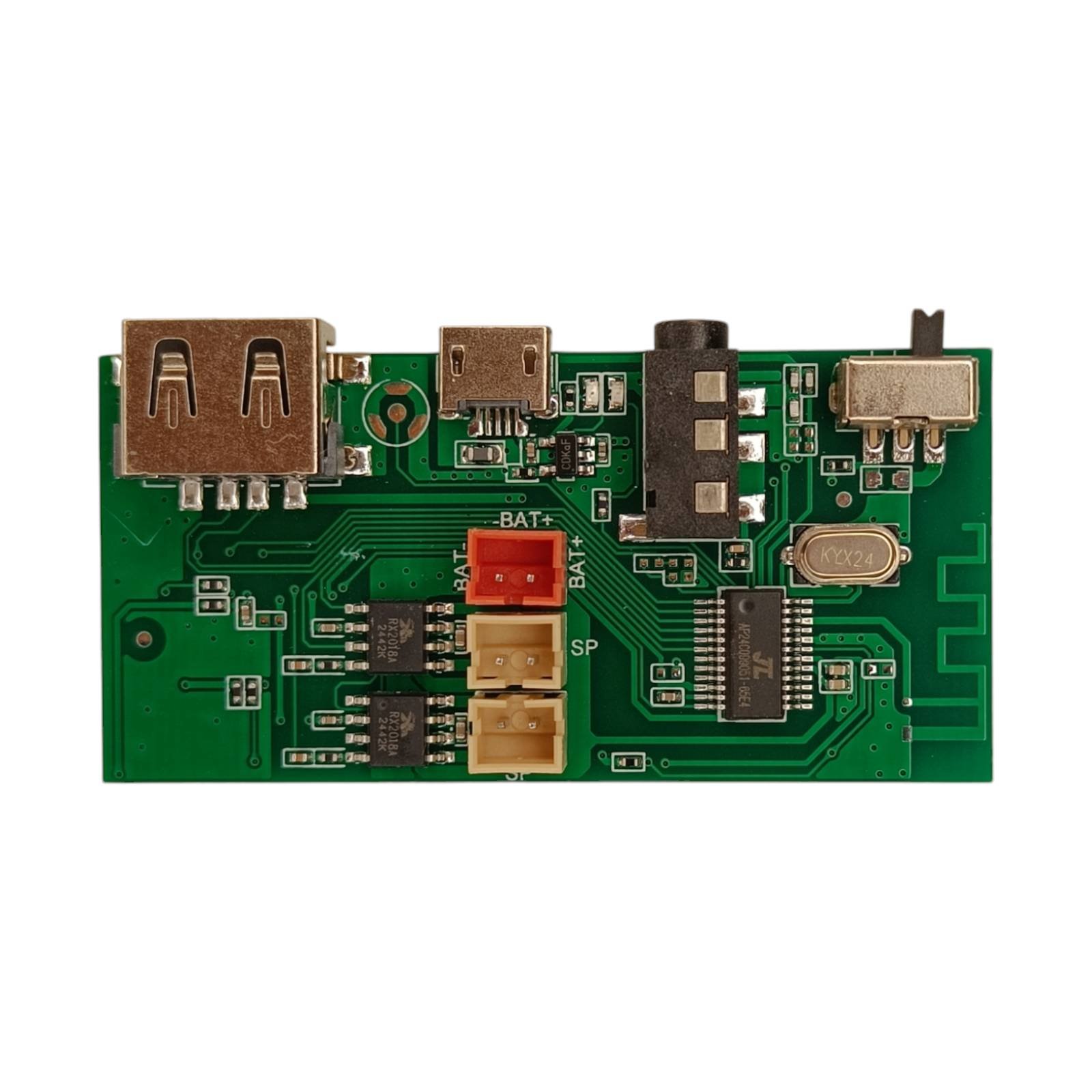 COSMIC 101 5V Bluetooth Kit Wireless HI-FI Stereo Amplifier Board 2x5W Dual Channel Audio Module with USB, TF, AUX & FM