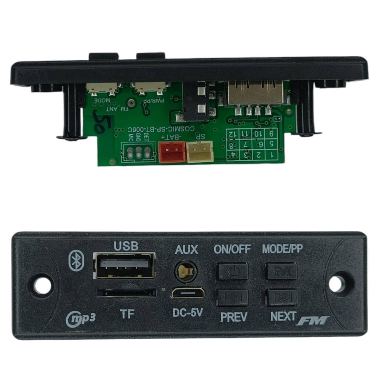 BT-006 5V Bluetooth Kit Wireless HI-FI Stereo Amplifier Board – 1x5W Dual Channel Audio Module for DIY Speaker Projects