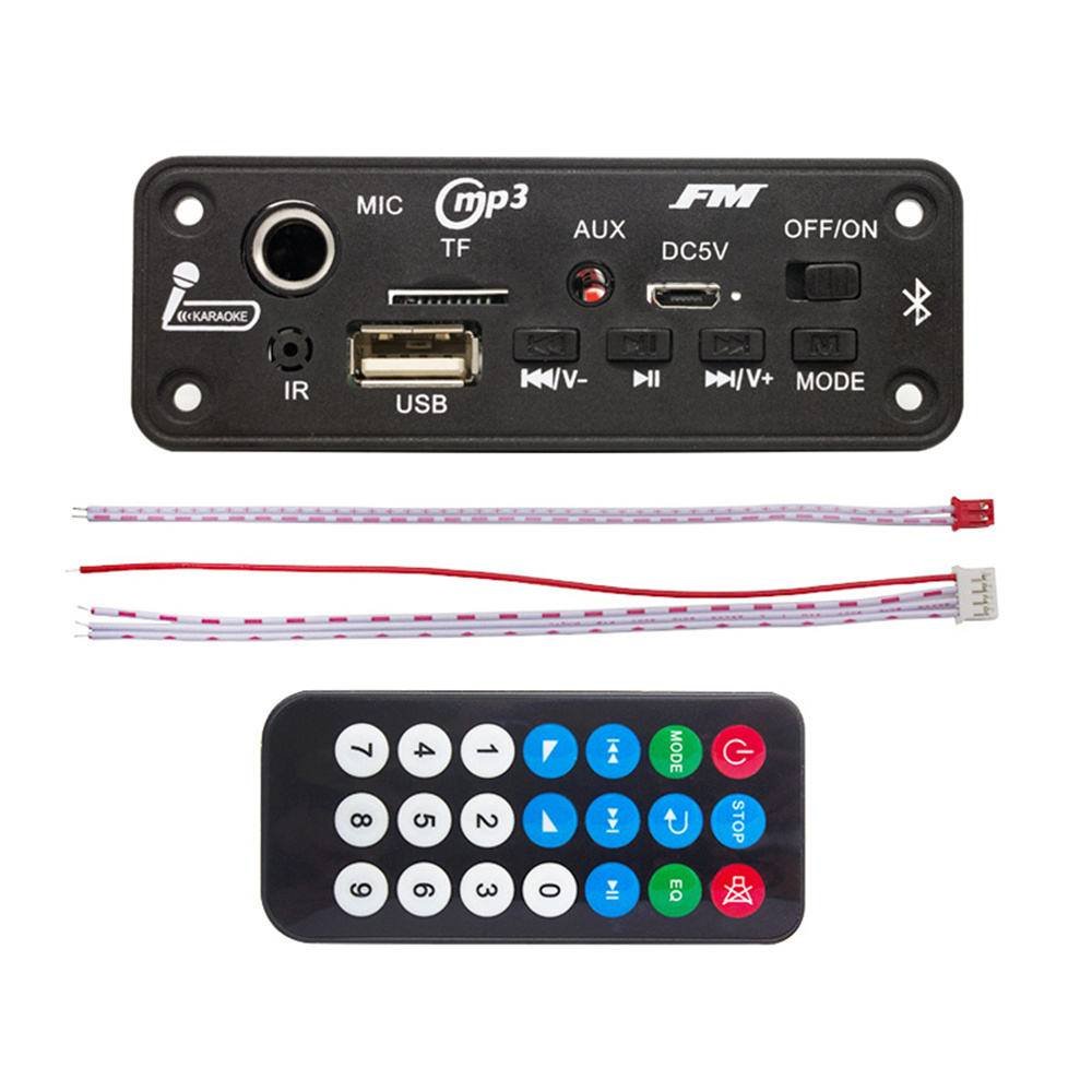 5+5 Watt Dual Channel Bluetooth Audio Amplifier Module - SFD-TSBT-003 MP3/FM/USB/AUX Decoder Board