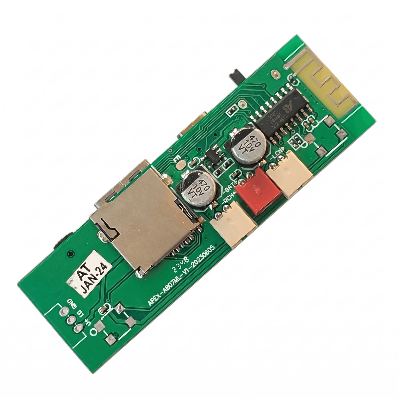 APEX AB07ML 5V Bluetooth Amplifier Module – 5W+5W Wireless Stereo DIY Audio Board