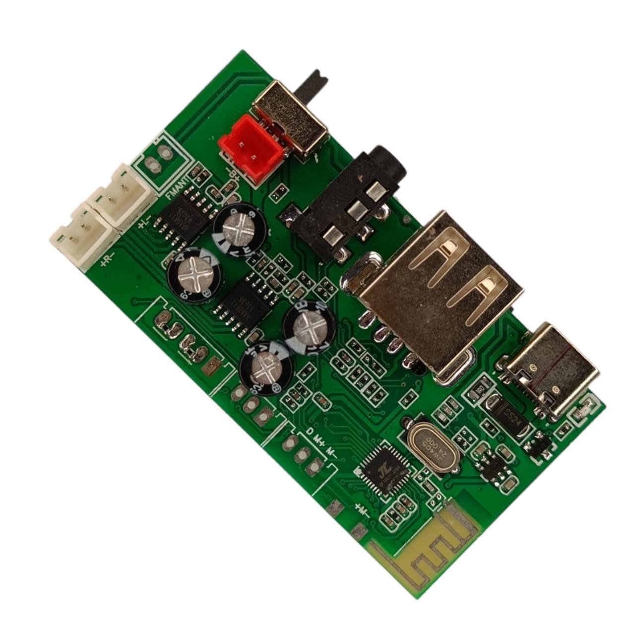 AT-110ML 5V Bluetooth Amplifier Module – 5W+5W Stereo Hi-Fi DIY Audio Board