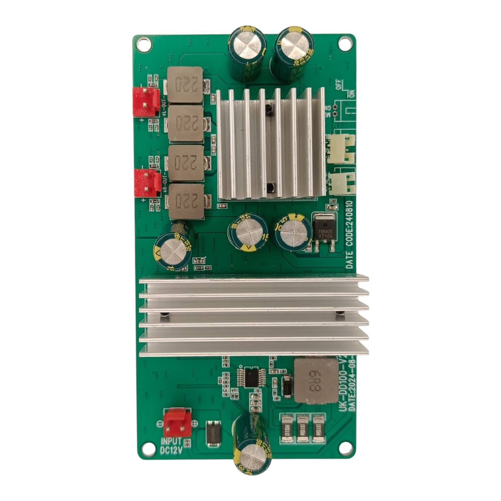 TPA3116 DD100 Class D Amplifier Board | 120W Stereo Audio Module (12V-24V)
