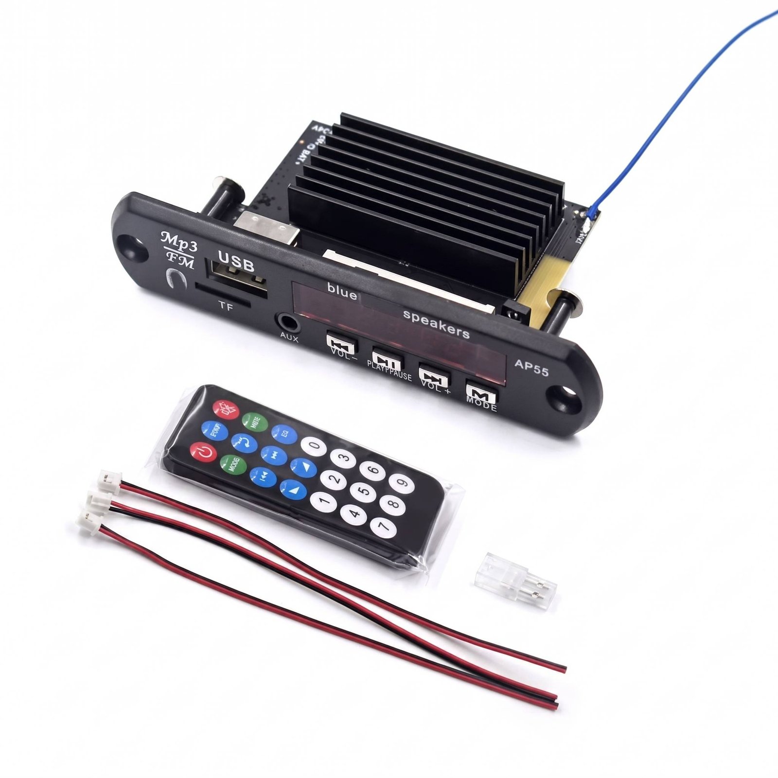 GD-82EM Gold-AP55 Bluetooth Audio Music Player Kit | MP3 USB Decoder Board