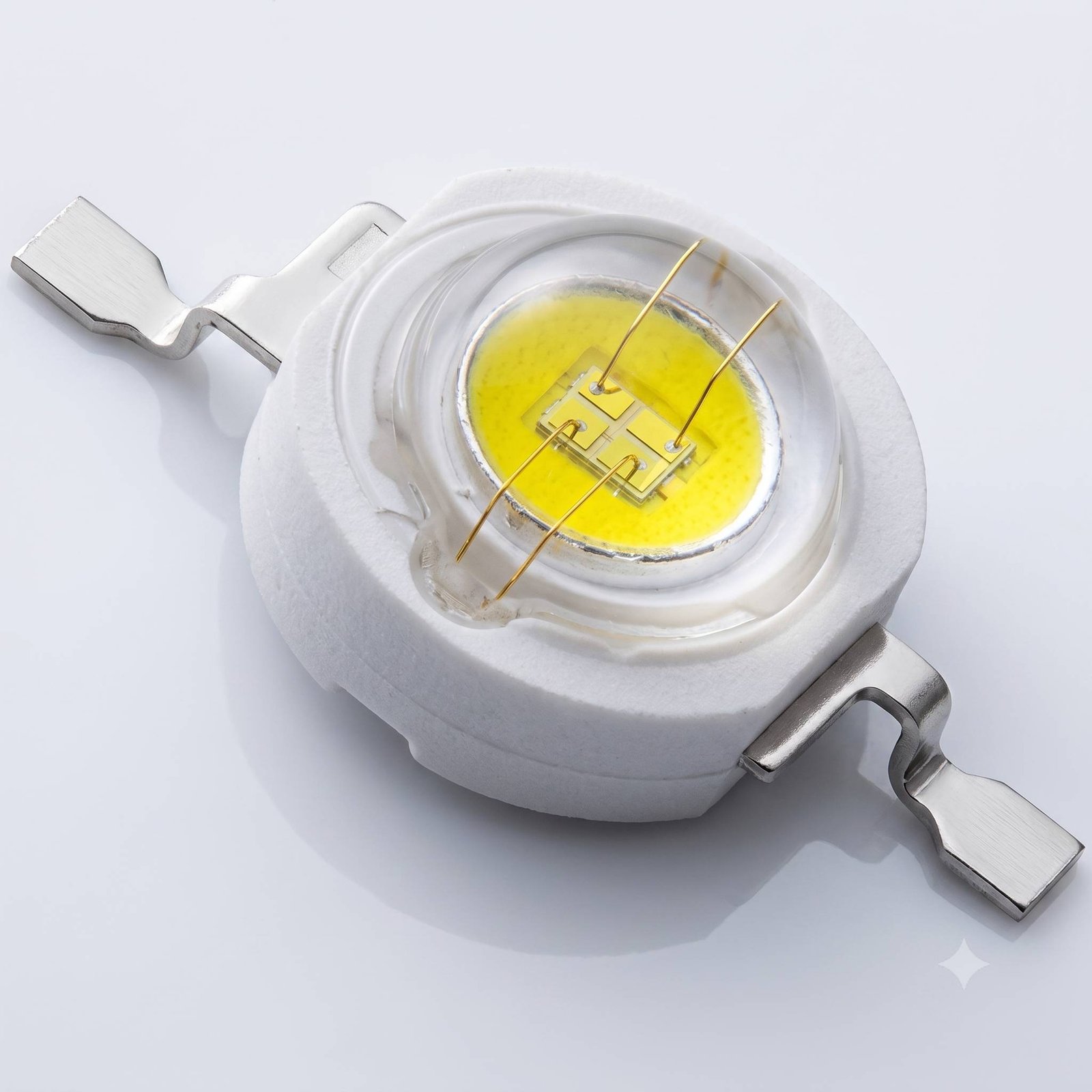 1W High Power SMD LED Bead | Cool White (6000K-6500K) Light Emitting Diode