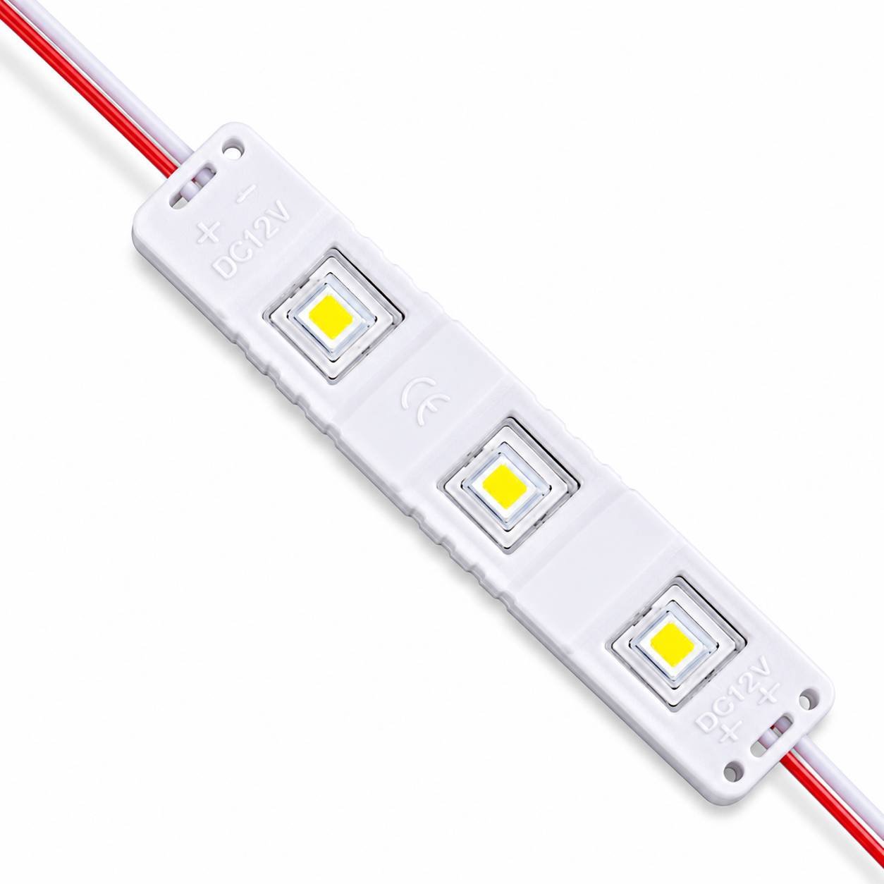 BulkyBaba 12V 3W White LED Module - Waterproof High-Intensity Decorative Light