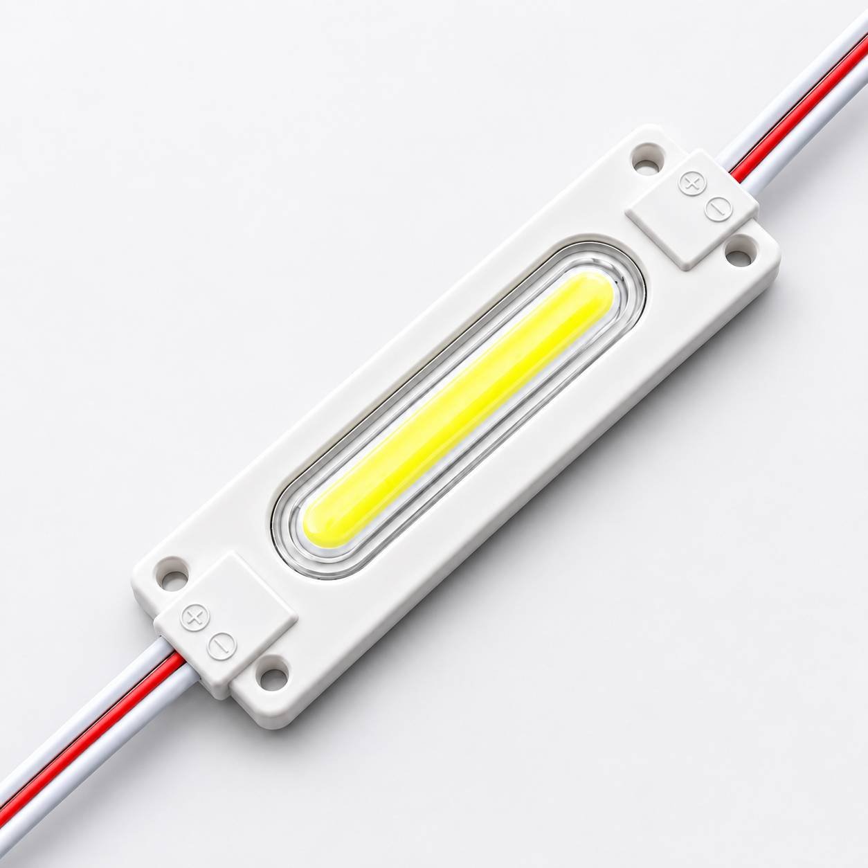 BulkyBaba 12V 5W White Tube COB LED Module - High-Brightness Strip Light