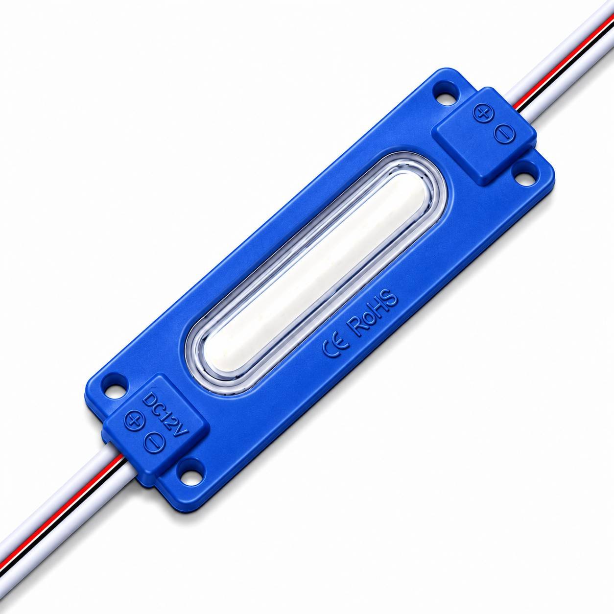 BulkyBaba 12V 5W Blue Tube COB LED Module - High-Brightness Strip Light