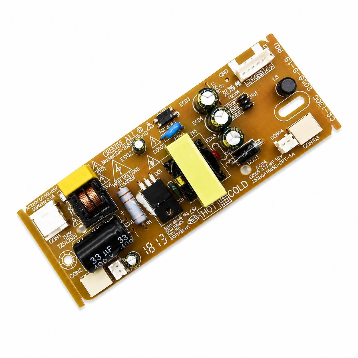 BulkyBaba CA-1209A AC-DC LED TV Backlight Driver & Power Supply Board (15" - 22" Displays)
