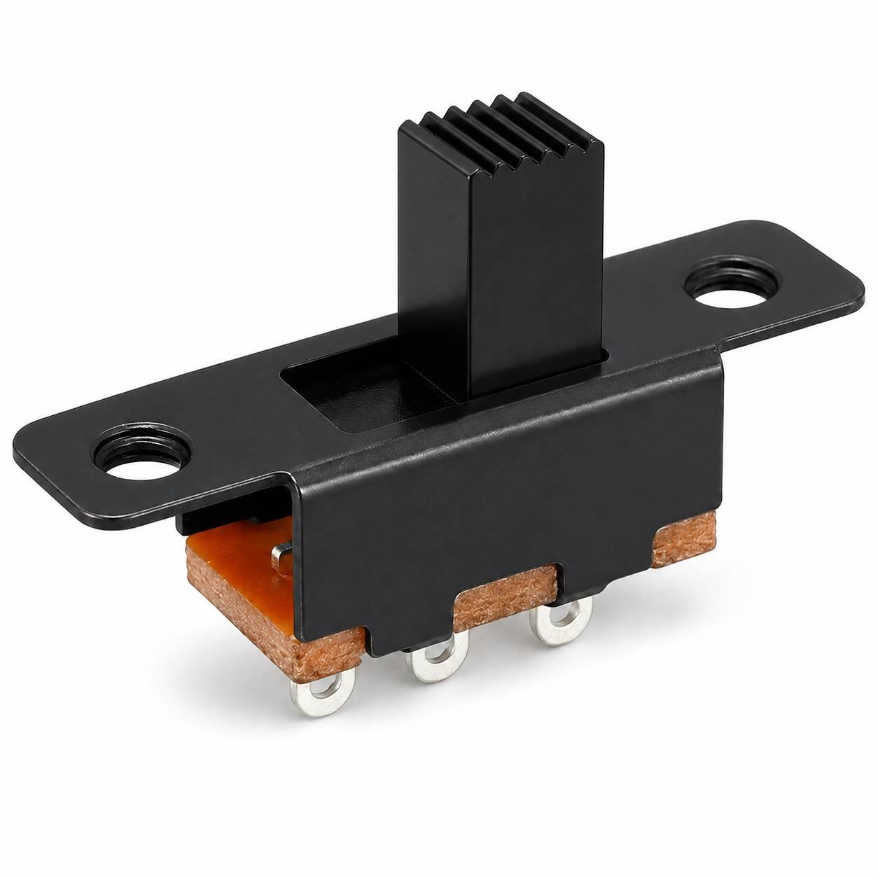 BulkyBaba SS12F32 3-Pin SPDT Mini Slide Switch (2-Position, ON-ON) for DIY Electronics
