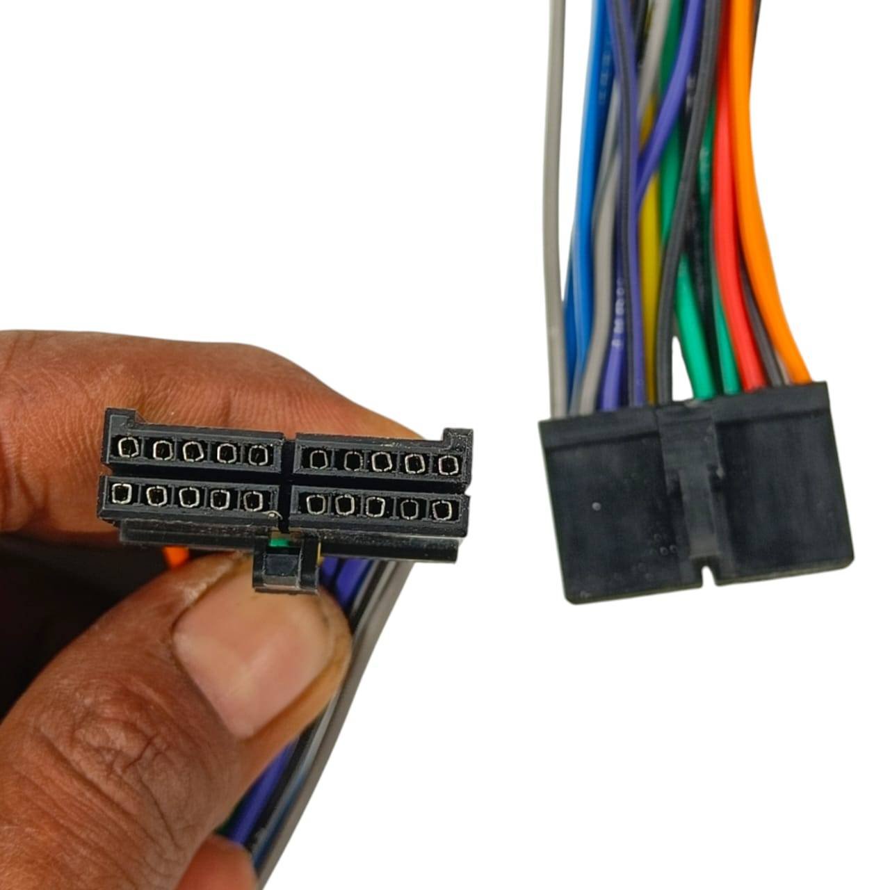 BulkyBaba 20-Pin Stereo Wire Harness Plug Connector - Compatible with Pyle & Dual Car Radios