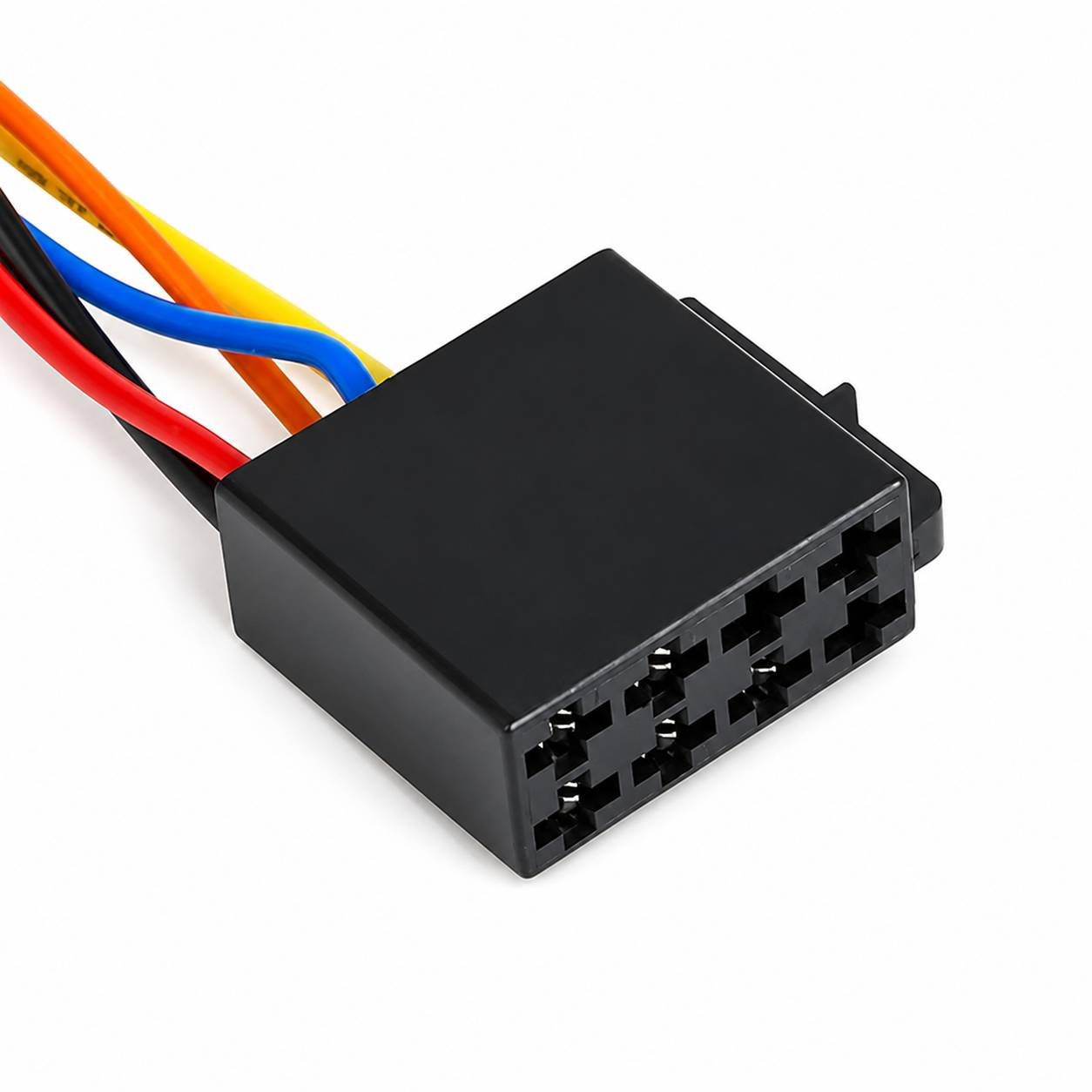 BulkyBaba Universal 5-Pin ISO Car Radio Wiring Harness Adapter Connector Cable