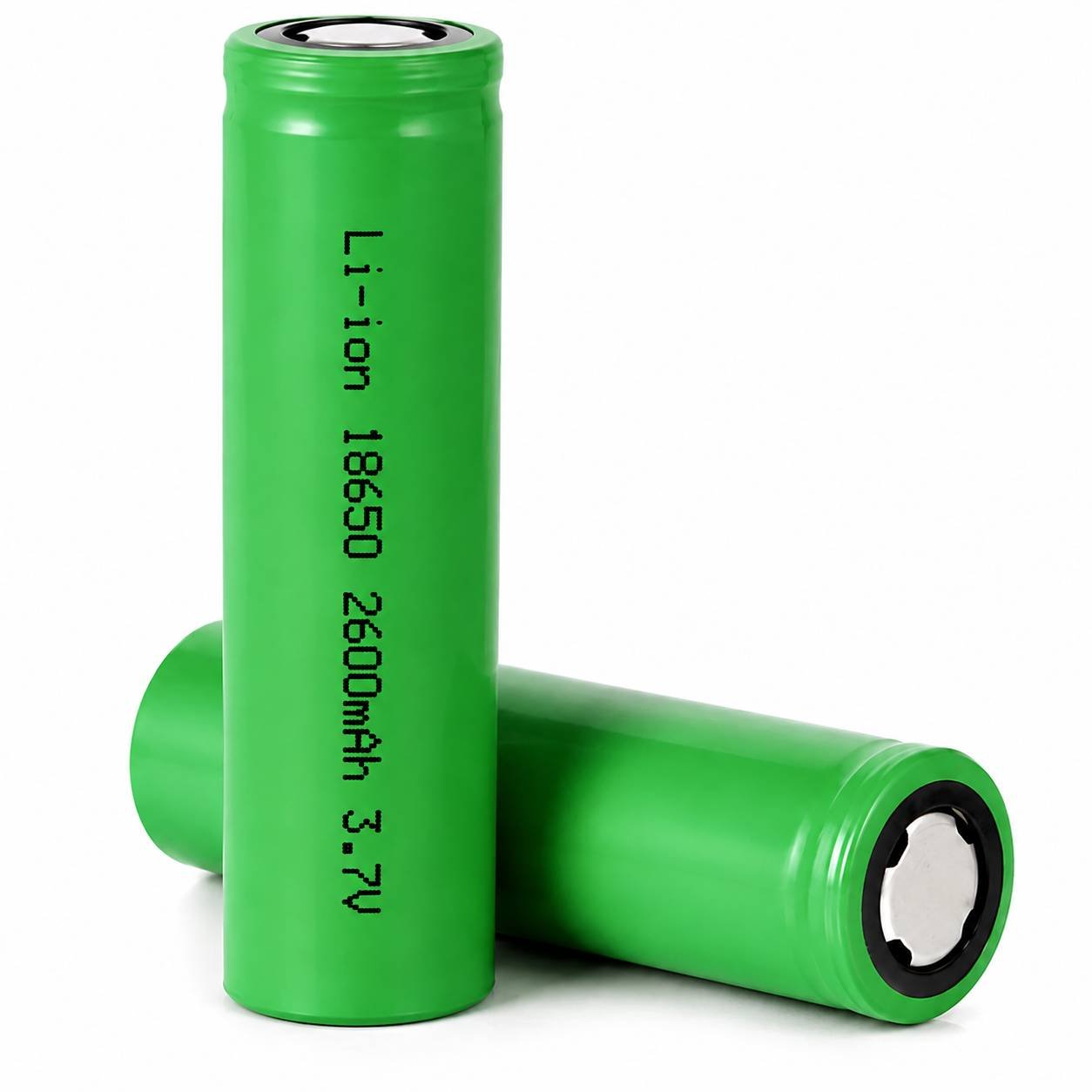 Original 18650 3.7V 2600mAh Rechargeable Li-ion Battery | Premium Flat Top Cell for EVs & Power Tools | Bulkybaba